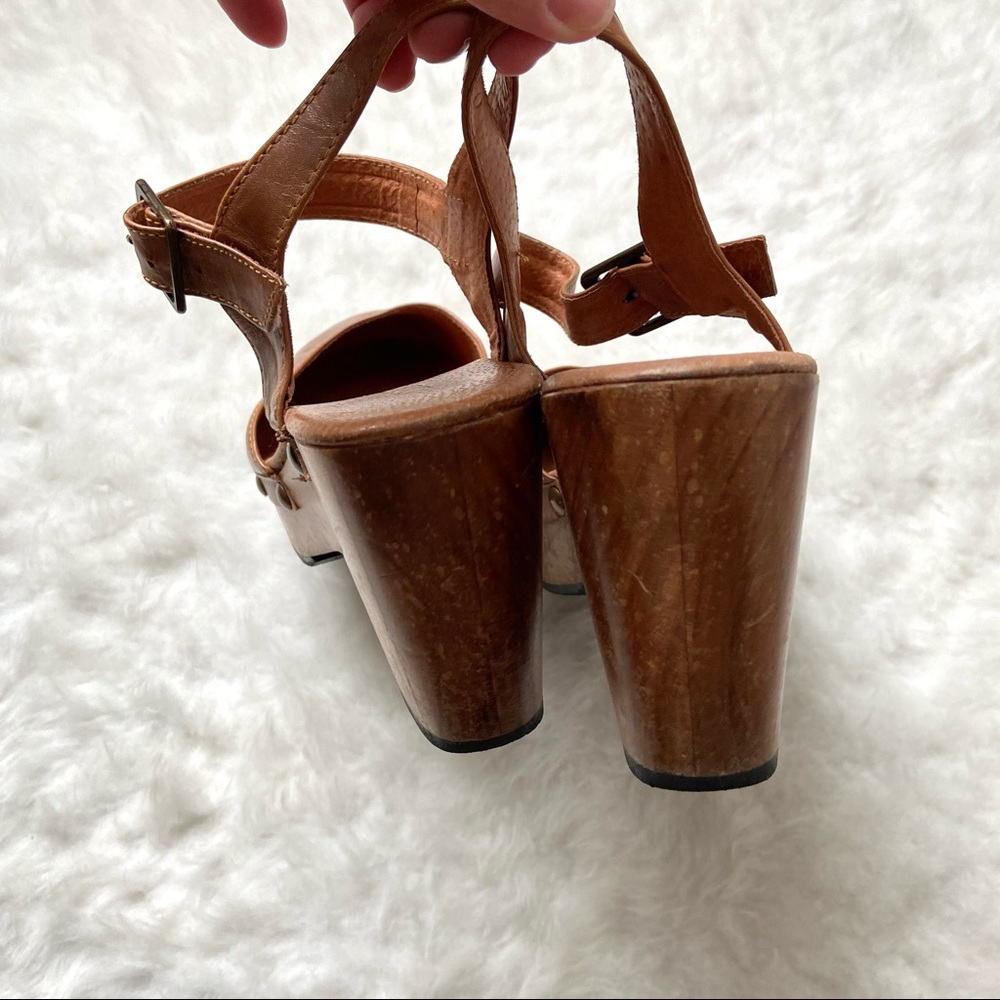 Cordani Zori Mule - Calzature Leather And Wood Clogs - Picture 4 of 9